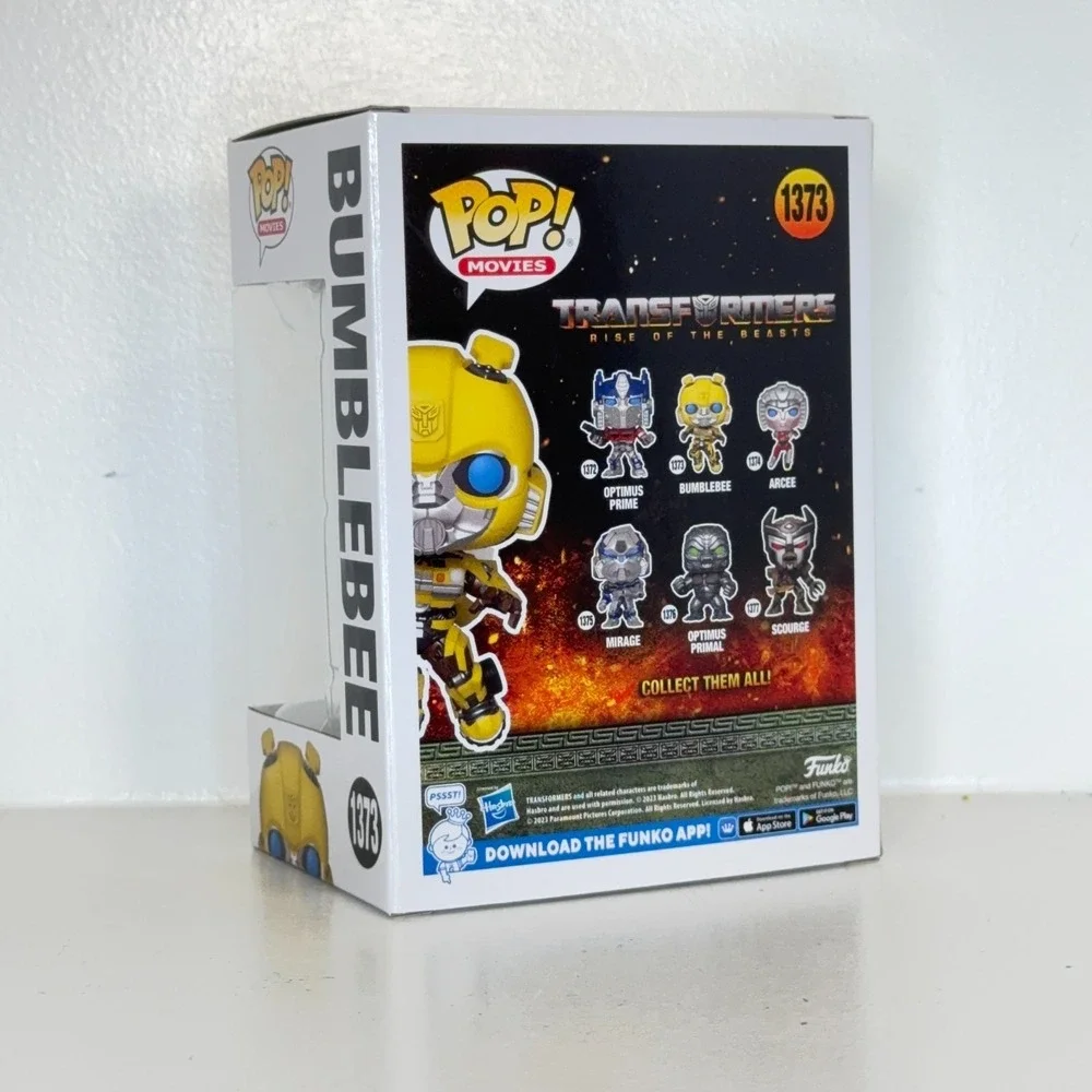 Funko Pop Bumblebee #1373 Transformers Rise of the Beasts Vinyl Figure